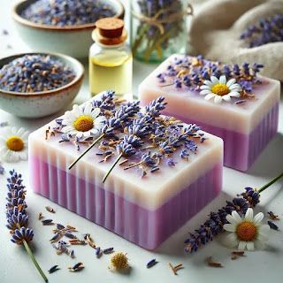 Sabonete Vegano de Lavanda