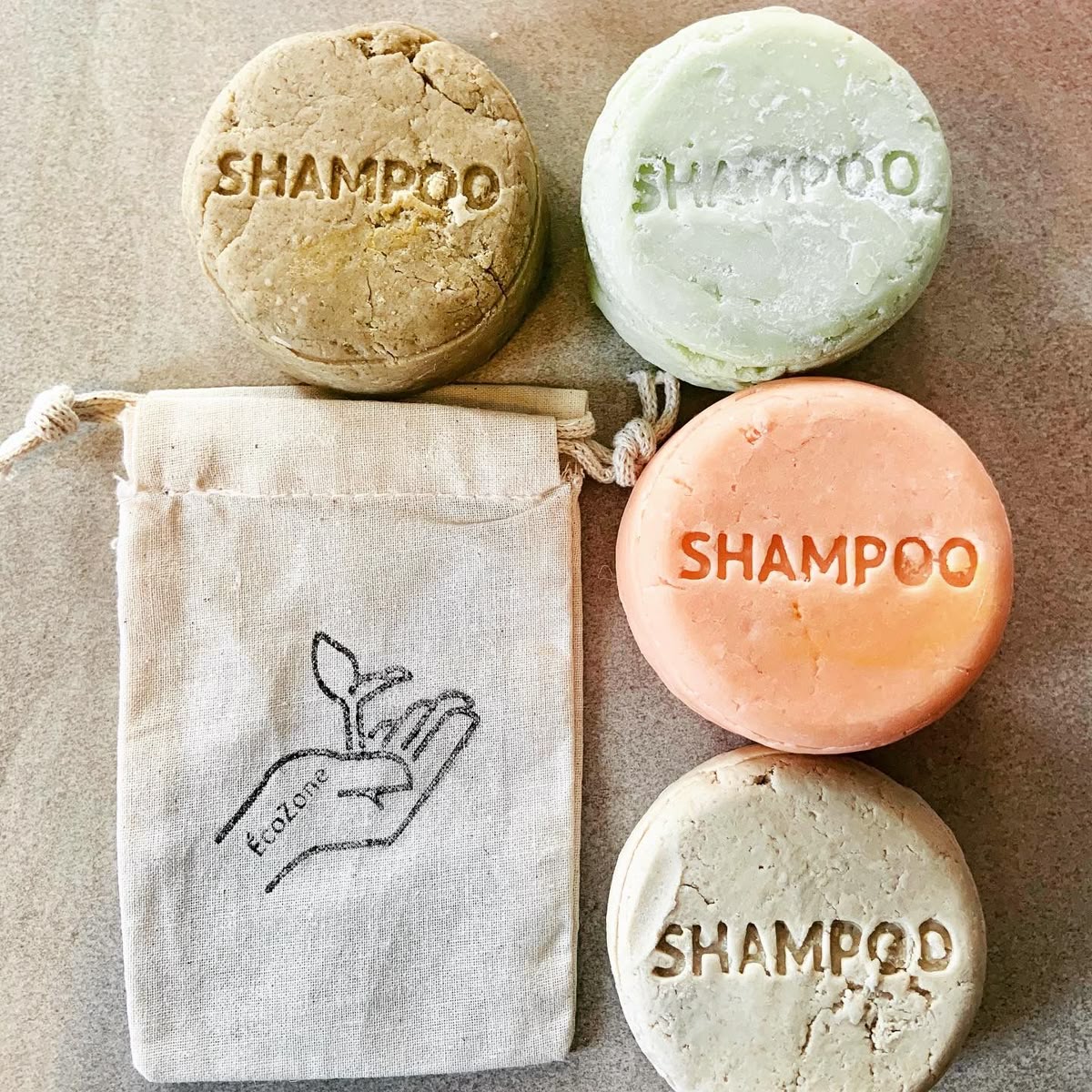 Shampoo Sólido de Alecrim & Hortelã