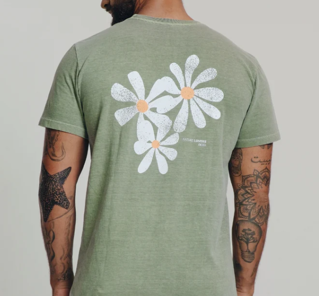 Camiseta Nature Lovers Verde